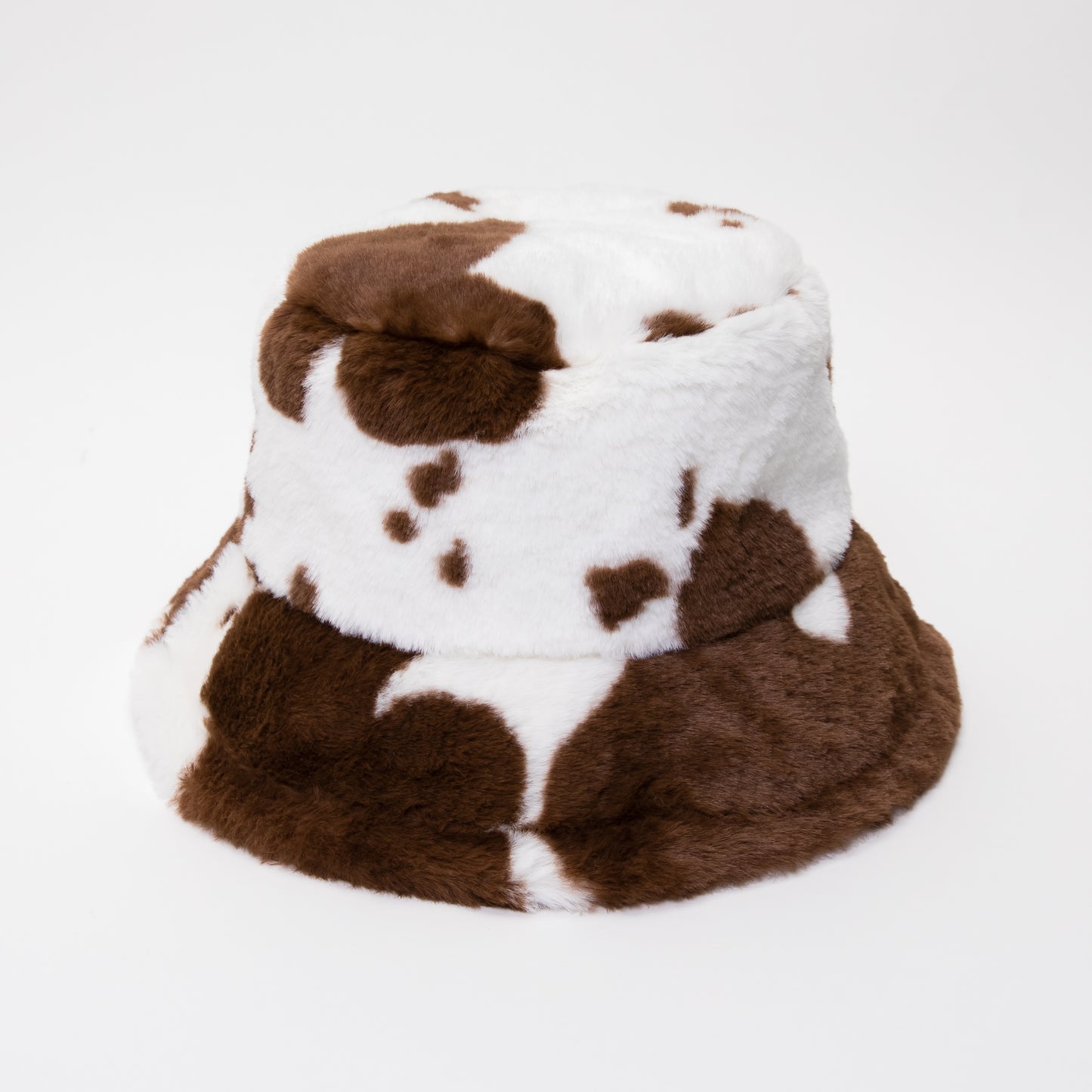 Cow print hat