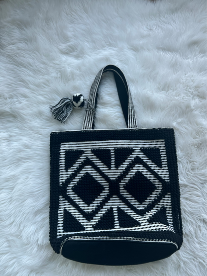 Boho Island Camel Thread Tote Bag